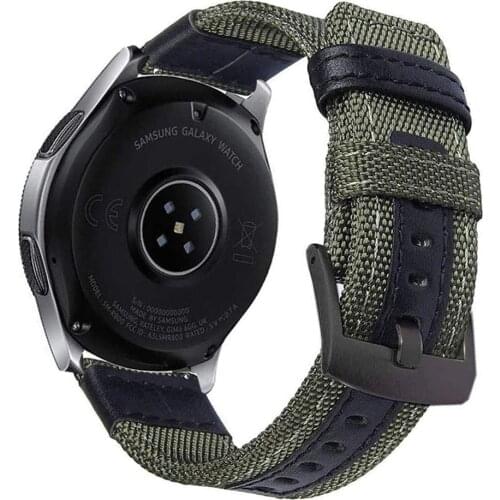 20mm 22mm for Samsung Galaxy Watch 4 Classic Band 46mm 42mm Nylon Sports Wristband Bracelet for Galaxy Watch4 44mm 40mm Strap