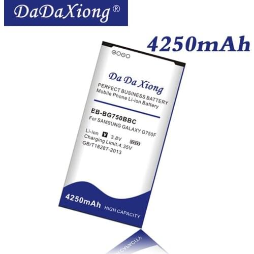 Da Da Xiong 4250mAh EB-BG750BBC Battery for Samsung GALAXY Mega 2 G7508Q G750F G7508 G750 G750A etc Cell Phone Battery