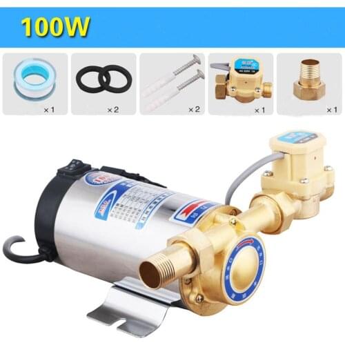 280W/150W/100W Household Mute Automatic Water Booster Pump 220V for Water Solar Heater Shower Pressure Booster Pump