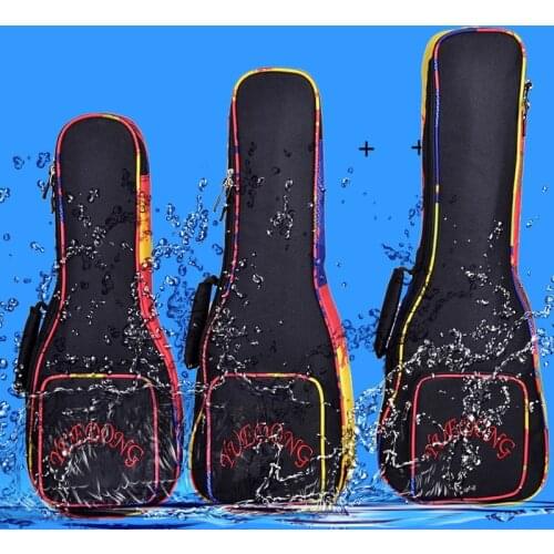 21 23 24 26 inch soprano concert tenor ukulele bag uke backpack waterproof case portable soft gig padded pattern creative gifts