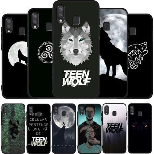 Teen Wolf Black Phone Case For Samsung Galaxy A71 A51 A41 A31 A20E A10 A20 A40 A50 A70 M30S M20 A7 A8 A9 2018