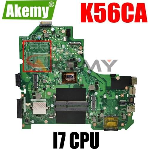 For ASUS K56CA K56CM S56C A56CM A56C S550CM K56CB S550CB I7 REV 2.0 laptop motherboard tested 100% work original mainboard