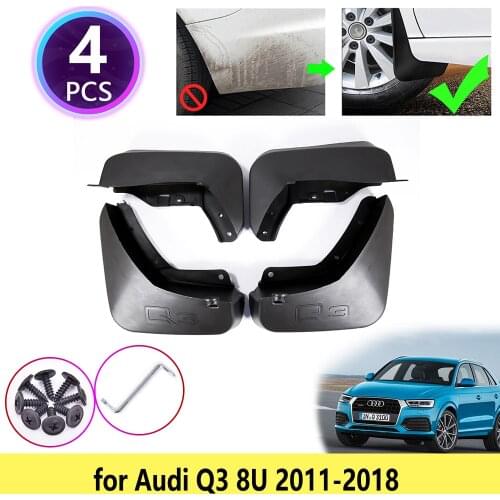 For Audi Q3 8U 2011 2012 2013 2014 2015 2016 2017 2018 Mudguards Mudflaps Fender Guards Splash Mud Flaps Wheel Car Accessories