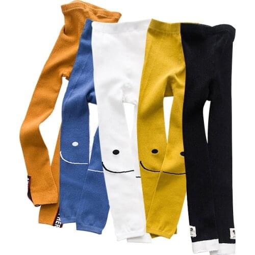 Autumn Winter New Kids Cotton Leggings Boy Girl Baby Infant Fashion Wild Keep Warm Pants For 3-7T Children Clothing Gifts CN