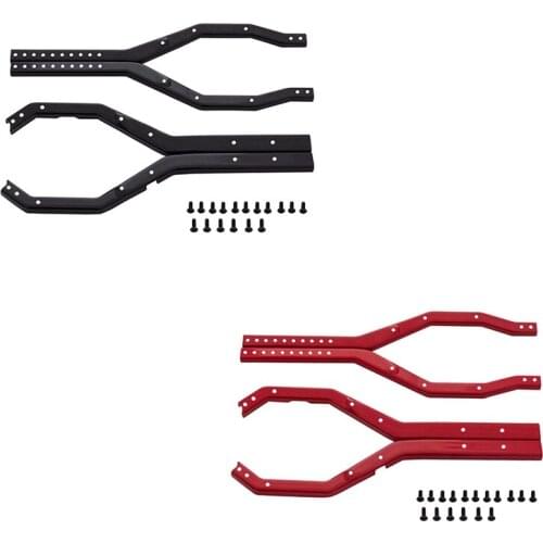 Metal Girder Side Frame Chassis Rails for 1/10 RC Crawler Axial SCX10 III AXI03007 Upgrade Parts Accessories