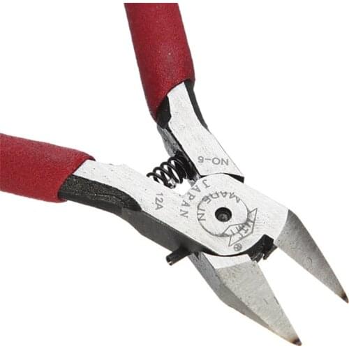 New 125mm Diagonal Beading Cable Wire Side Oblique Cutter Cutting Nippers Pliers Tool WXV Sale