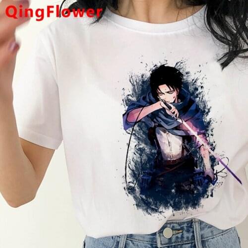 Final Season Attack on Titan top tees women tumblr couple clothes white t shirt graphic tees women t-shirt t shirt aesthetic