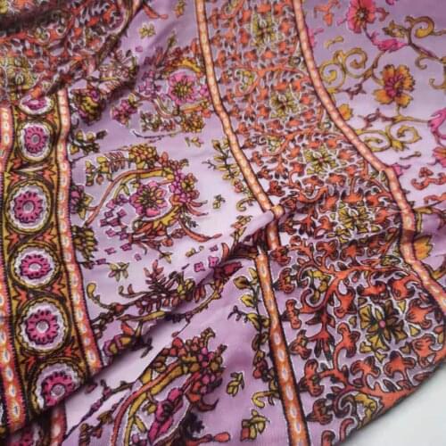 ON SALE dark green Burnout Silky Velvet Dress Fabric Flocking Silk Fabric Cloth Rayon Velour Party Dress Shirt Material