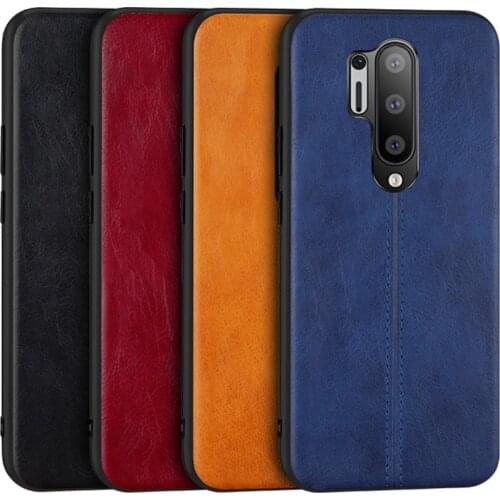 Luxury PU Leather Case For OnePlus 8 Pro 7 7T Pro 7Pro 8Pro Coque Business Protection Cover Phone Case For OnePlus 6T 5 5T