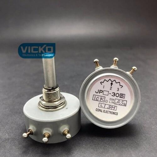 [VK] original Japan COPAL JP-30B 10K metal ceramic potentiometer 300 degree handle 25MM round handle switch