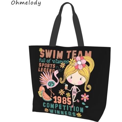 Flamingo Womens Shoulder Handbags Hawaii Style Beach Bags Foldable Shopping Tote Large Travelling Totes Girls School Bookbags