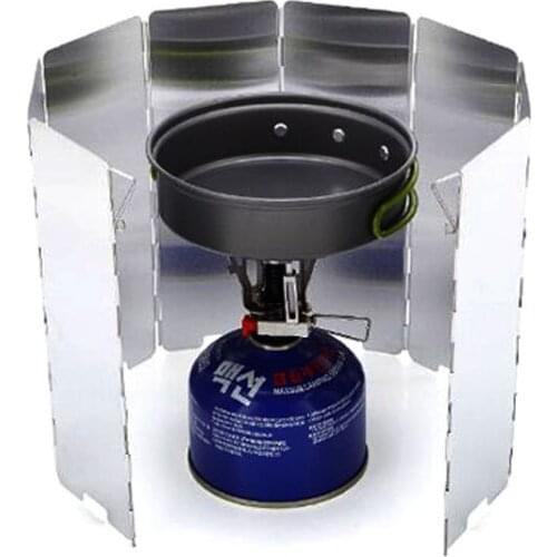 8 with pin furnace head windshield outdoor stove Aluminum Alloy windshield W4-028