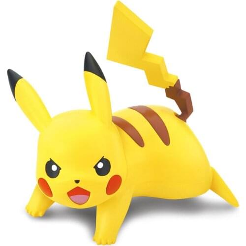 Anime Pokemon Pikachu Fighting posture 7.5cm assembled doll collection Figure model toy childrens birthday gift