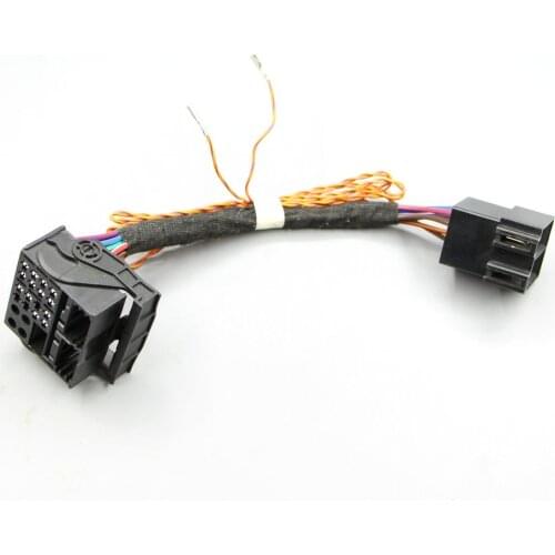 Aplicable a Golf 6 mk6 Passat B6 b7l CC Tiguan jeeta Sharan Scirocco rcd510 rns315 rns510 conversion linea electrica puede line