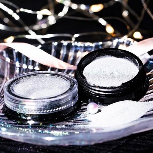 Bounty Reflective Nail Powder Healthy Nail Powder, Glitter Powder And Luminous Powder White Clear Acrylic Powder Nail Dust