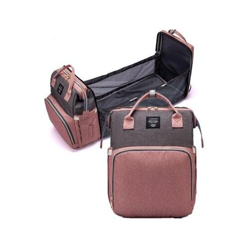 Mommy Maternity Diaper Bags Solid Fashion Large Capacity Women Nursing Bag for Baby Care Stylish Outdoor Baby Bed Mommy Bags