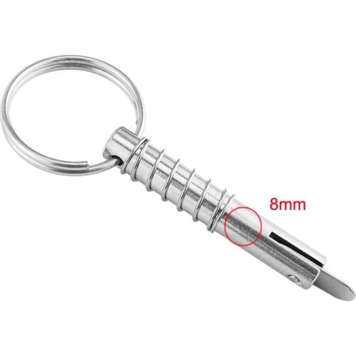 Marine Stainless Steel Quick Release Pin Fit For Boat Top Deck Hinge - Boats Hinge Pin Boat Accessories, 8x51mm