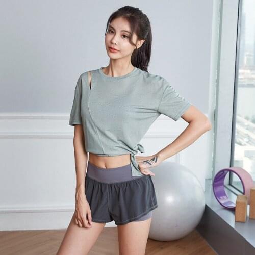 New Summer Fitness Sports Suit Women Gym Yoga Clothing Set Quick Dry Workout Outfit Running Training Sportswear 2pcs/set