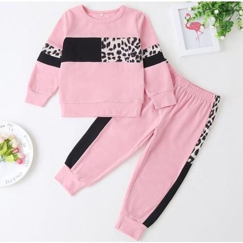 Toddler Girls Clothes 2021 Spring Kids Baby Girl Clothes Top+Pants 2pcs Outfits Suit Children Costumes For Girls Clothing Sets