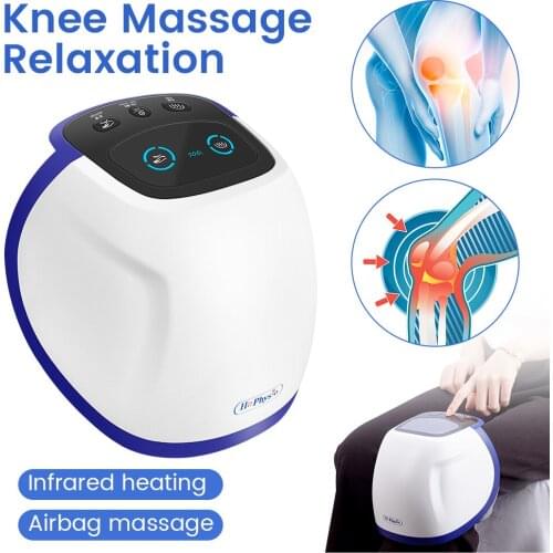 Rechargeable Knee Massage Leg Joint Massage 3D Cyclic Infrared Hot Compress Airbag Vibration Physiotherapy Relaxation Instrument