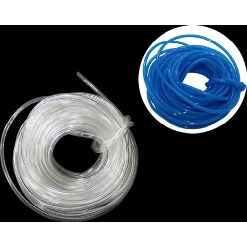 1m Air Tubing Pneumatic Hose PU Pipe 4*6mm Transparent Blue Air Tube Compressor Hose Line Polyurethane Fittings