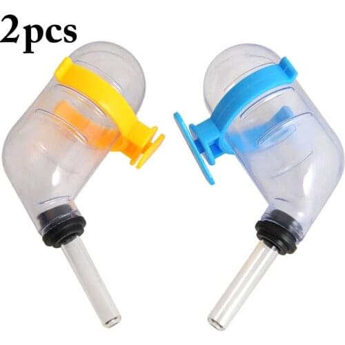 Hamster Hanging Water Feeder Guinea Pig Drinking Fountain Small Pet Water Bottle Feeder Vacuum Kettle Pet Feeding Supplies