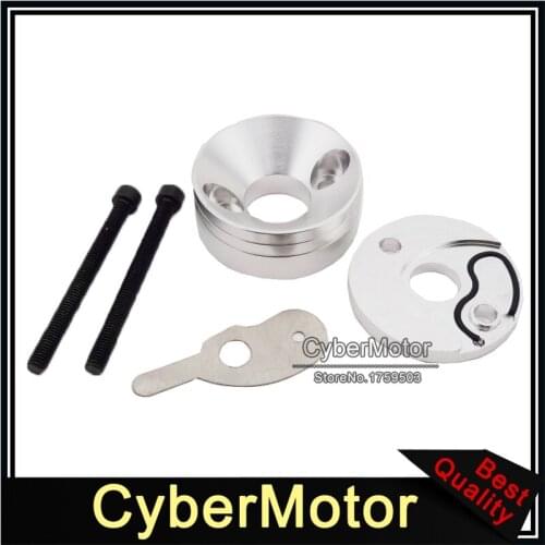 Silver CNC Alloy Air Filter Stack For Zenoah G23LH G2D Goped 23cc Bigfoot Bladez