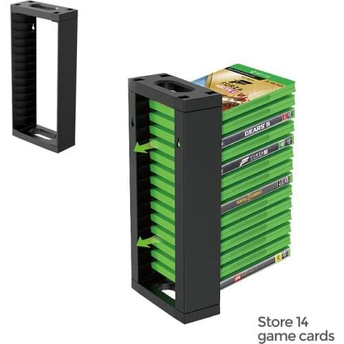 Game CD Case Storage Rack for Xboxseries/PS5 Wall-mounted Disc Storage Rack Game CD Storage Mount Accessories