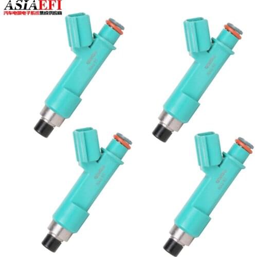 4x Форсунка топливная 23209-28080 Toyota Camry 2007 V40 RAV4 COROLLA 2AZFE 1AZFE