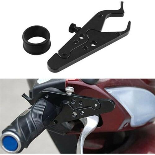 Universal Throttle Control System Motorcycle Cruise Control Throttle Lock Assist Retainer Relieve Stress Durable Grip Aluminum
