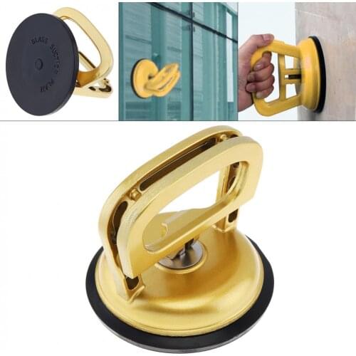 Single Claw Sucker Vacuum Suction Cup with Rubber Suction Pad and 2 Clip Handles for Tiles / Glass / Lightweight Locking Device