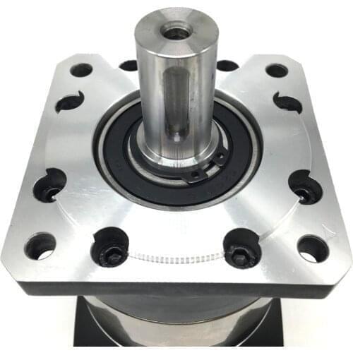 High Precision Speed Ratio 10:1 Planetary Reducer 19mm Input 7 Arcmin 6000rpm Gearbox for Nema42 110MM 19mm Shaft Stepper Motor