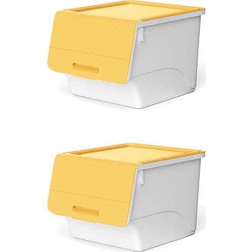 Storage Box Home Front Opening Convenient Stable Thicken Childrens Toys Snack Storage Box Toy Storage Cabinet