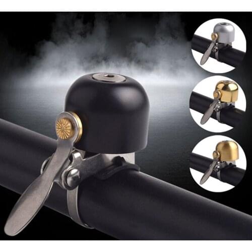 Copper alloy vintage Bicycle Bell Road cyclists bell Sound Handlebar Classical Ring Horn Safety Cycling