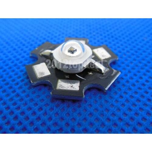 1W Infrared IR 940NM High Power LED diodes Emitter DC1.4-1.7V 350mA with 20mm Star Platine Base