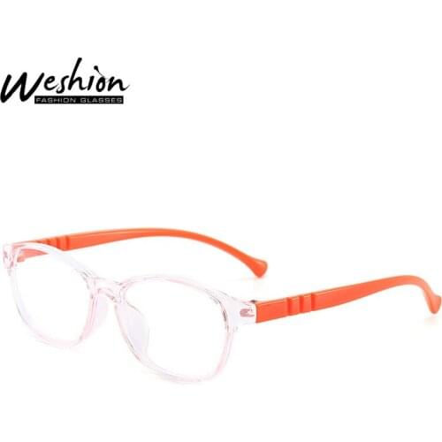 2021 New Children Anti-blue Light Eyeglasses Kids Cheap Flexible Candy Color Glasses Frame Boys Girls Optic Cellphone Eyewear