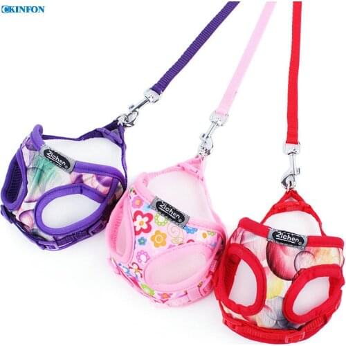 50Pcs/Lot Colorful Clothes Satin Mesh Harness Traction Rope 1.0cm Trumpet