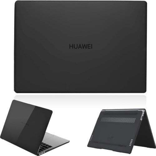 Laptop Case for Huawei MateBook D14/D15/13/14/MagicBook 14/15/Pro 16.1/MateBook X Pro /X 2020 Matte Black Hard Shell