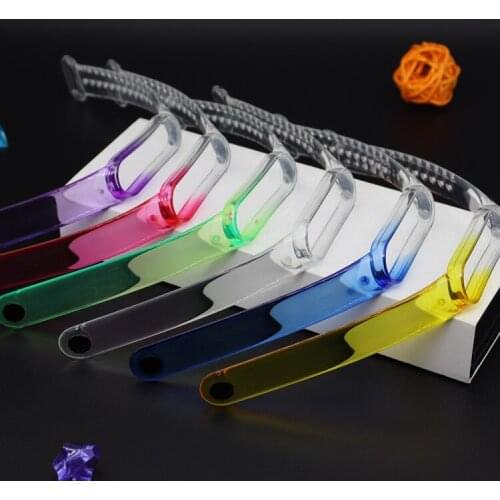 Colorful Transparent Watch Band Watch Strap Comfortable Replacement Strap for Xiaomi Miband 5 for Mi Band 5 for Men Women