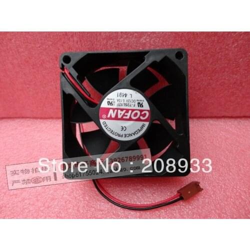 For COFAN F-725L12F 12V 0.13A 7025 7CM ultra-quiet power supply chassis fan+cooling fan