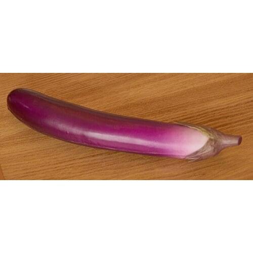 Simulation vegetables PU eggplant fruit and vegetable food model home model room storefront cabinet decoration decoration props