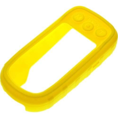 Soft Silicone Protective Cover Protect Yellow Case Skin for Handheld GPS Garmin Alpha 100 Alpah100 Accessories