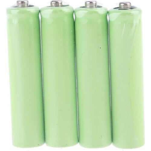 New 4Pcs LR03 AAA Size Dummy Fake Battery Setup Shell Placeholder Cylinder Conductor for Lithium iron phosphate battery