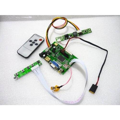 HDMI+VGA+2AV LCD Controller Board Work for 9.7 inch LP097X02-SLAA LTN097XL01 LTN097XL02 1024*768 LCD Panel Drive control suit