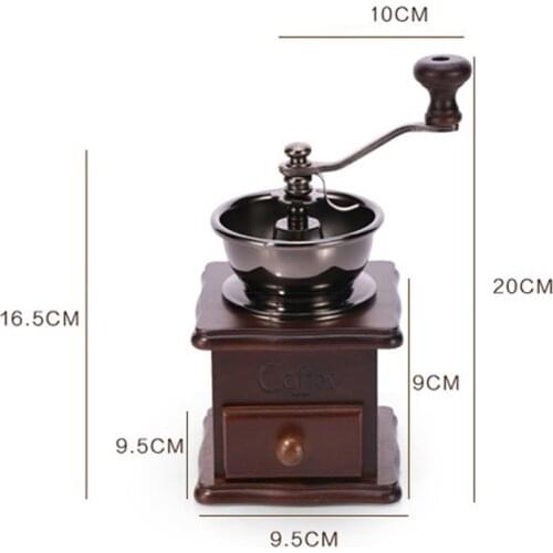 NOCM-Manual Coffee Grinder, Hand Coffee Beans Grinding Machine, Hand Coffee Burr Mill,Manual Bean Grinder