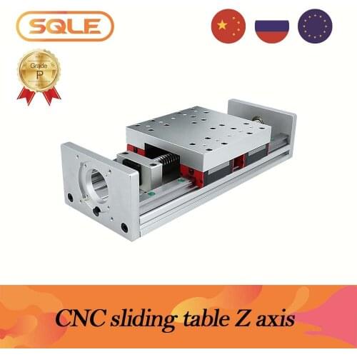 CNC Sliding Table Z axis stage travle 100-1500mm HGR20 linear guides SFU1605 SFU1610 ball screw Linear Actuator Bundle Kit