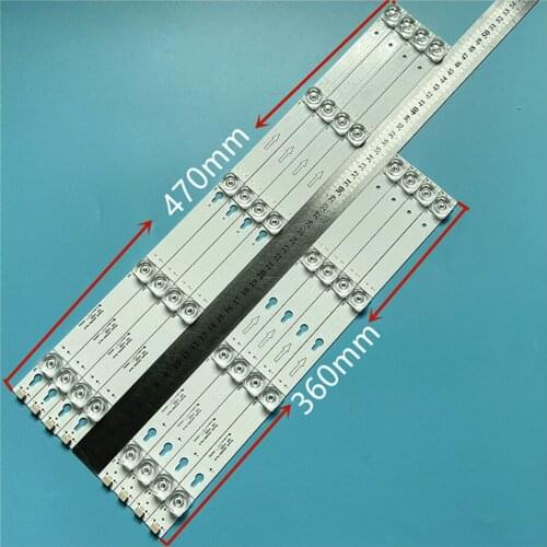 LED Backlight strip for TCL 49"TV TOT_49_D2900_4X4+4X5_3030C LVF490CSOT D49A620U LB4905-YH06 L49P1A-F ShineOn 2D02900 2D02899