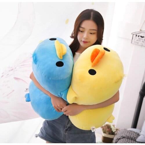 40/50cm Plush Animals Pillow Stuffed Toys Yellow Duck Toys Plush Dolls for Girl Soft Pillow Super Soft Duck Doll Sofa Cushion
