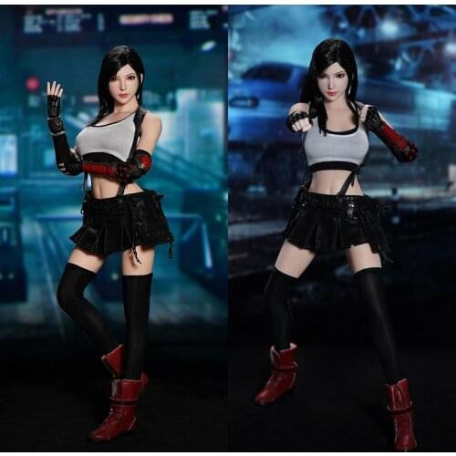 IN Stock SUPER DUCK SET055 1/6 Fantasy Fighting Goddess Head Sculpt and Costume Accessories Fit 12'' PH Action Figure Body