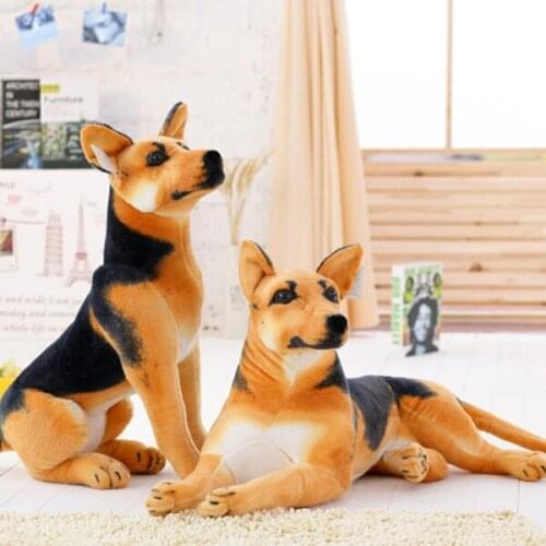 Free shipping, large 80cm German Shepherd dog plush toy birthday gift Christmas gift h2925